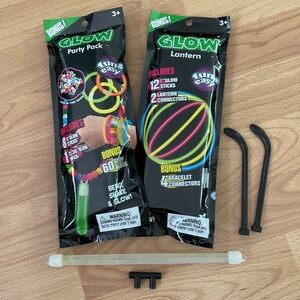 Glow Stick Party Set! 2 packs + bonus item
